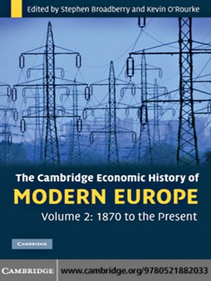 cover image of The Cambridge Economic History of Modern Europe
